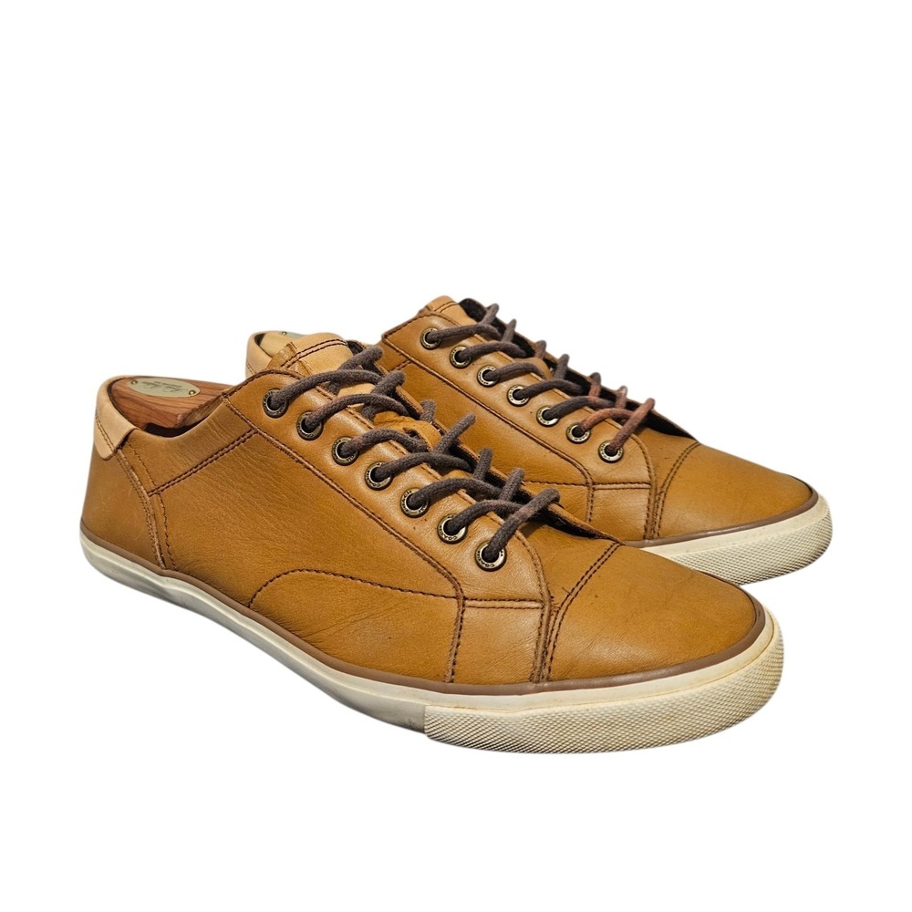 Y2K Coach New York Perkins Low Top Brown Soft Leather‎ Casual Sneakers Men's 12D